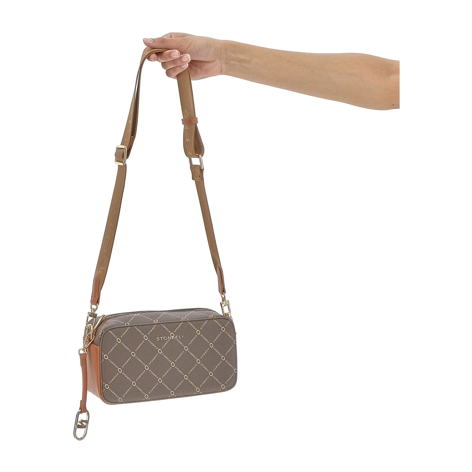BORSA A TRACOLLA DAILY CASUAL MARRONE - Image 5