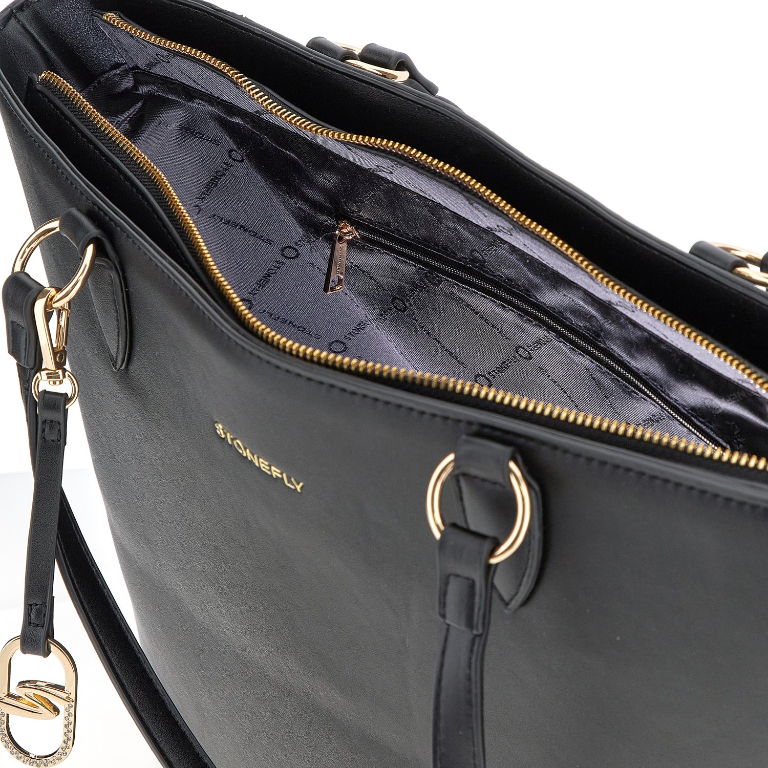 BORSA SHOPPER DAILY CASUAL NERO - Image 6